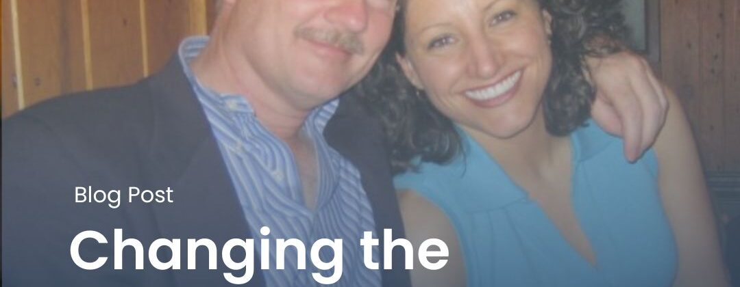 Blog Post. Changing the Standard of Care. A personal reflection from Nicole Bell, CEO of Galaxy Diagnostics. Background photo of Nicole Bell and her husband Russ.